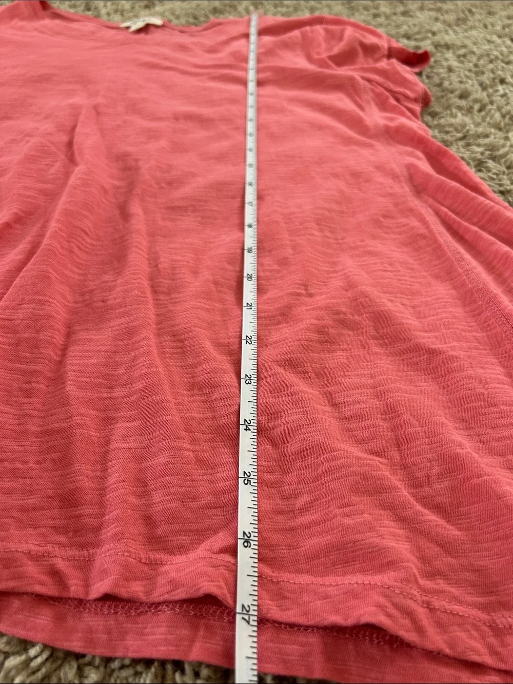 Style & Co. Pink Flared Short-Sleeve Tee - Picture 4 of 5